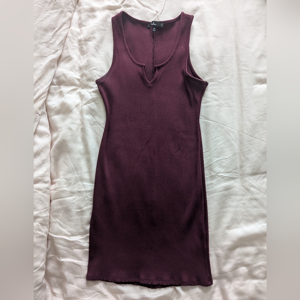 Lulu's Deep Purple Mini Dress